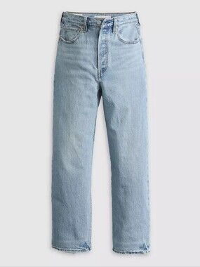 Levi's Ribcage Straight Ankle Light Wash
